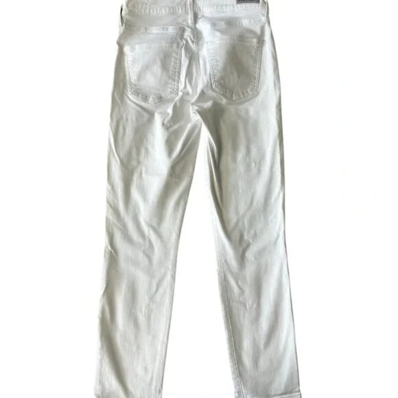 Citizen's of Humanity Women's Cream Jeans Size 25 - Picture 6 of 8